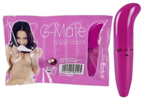 Минивибратор G-точки „G-Mate“ (15.5, Ø 2.7 см)