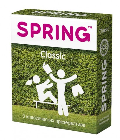 Презервативы SPRING™ Classic классические (3 шт.)