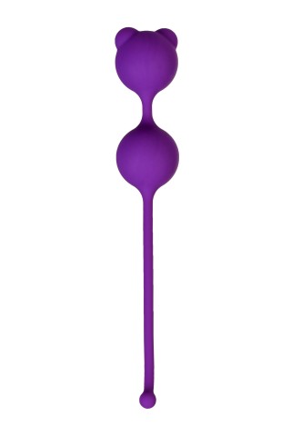 Вагинальные шарики A-Toys by TOYFA Meeko, фиолетовые (16.4, Ø 2.7 см)