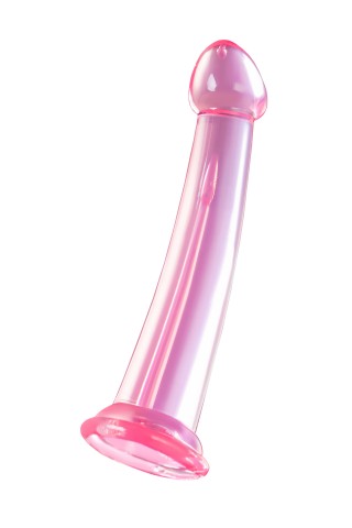 Нереалистичный фаллоимитатор Jelly Dildo XL Toyfa Basic, розовый (22, Ø 4 см)