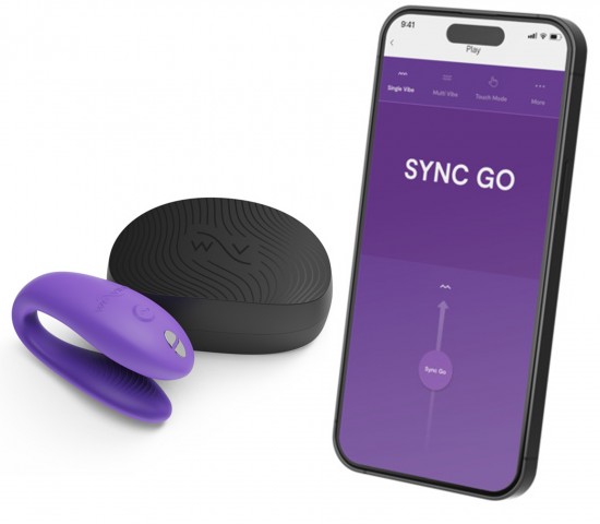 Вибромассажер для пар We-Vibe Sync Go фиолетовый