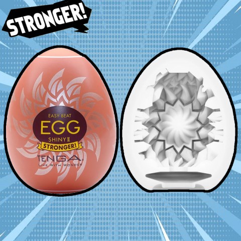 Tenga Egg Shiny II яйцо мастурбатор
