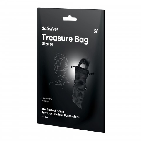 Мешочек для хранения Satisfyer Treasure Bag M (black)