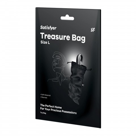 Мешочек для хранения Satisfyer Treasure Bag L (black)