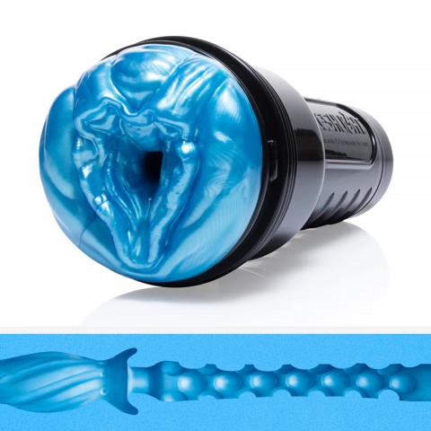 Мастурбатор Fleshlight Freaks - Alien Blue Metallic - вагина