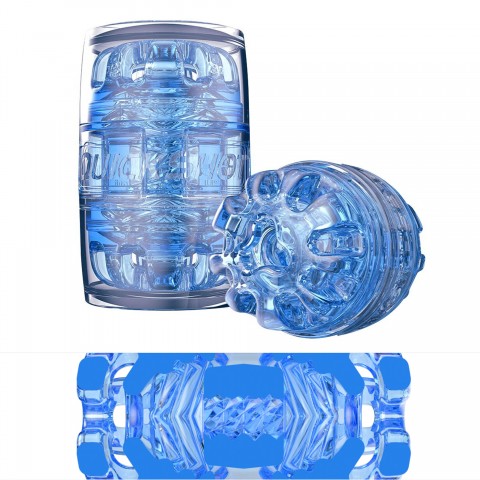 Fleshlight Мастурбатор Quickshot Turbo Blue Ice