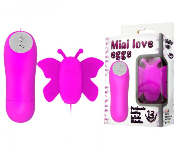 Силиконовая бабочка Mini Love Egg