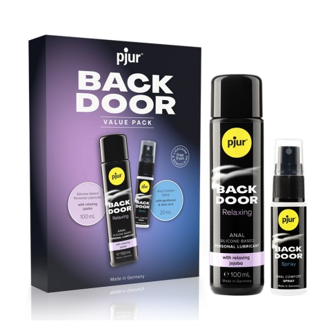 Набор pjur Back Door Value Pack: смазка силиконовая 100 мл, спрей 20 мл