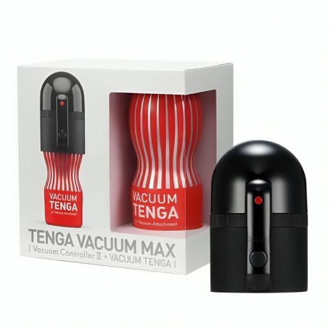 Набор Tenga Vacuum Max: мастурбатор и устройство для создания вакуума