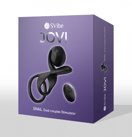 Многофункциональное эрекционное кольцо SVibe JOVI с пультом ДУ