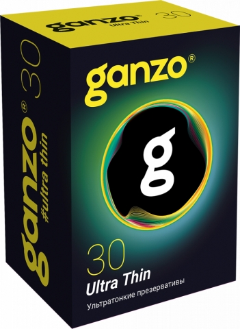 Презервативы Ganzo Ultra thin, ультратонкие (30 шт)