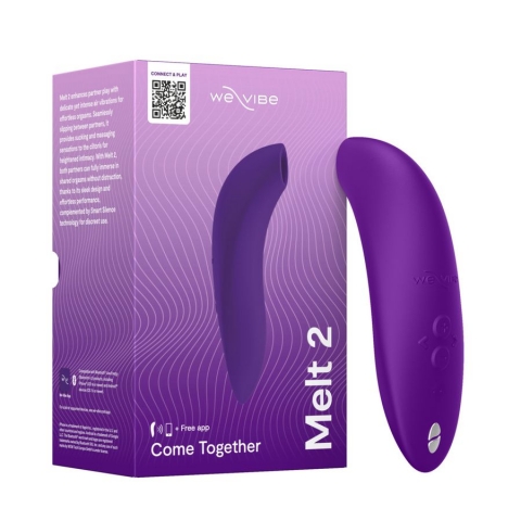 Бесконтактный клиторальный стимулятор We-Vibe Melt 2, фиолетовый
