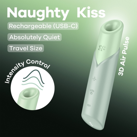 Вакуумный стимулятор Satisfyer Naughty Kiss
