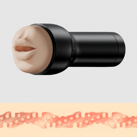 Мастурбатор Kiiroo Feel Mouth Stroker Generic - губы