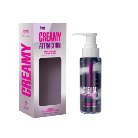 Увлажняющий крем-гель для тела CREAMY ATTRACTION BLACKBERRY, 100 мл