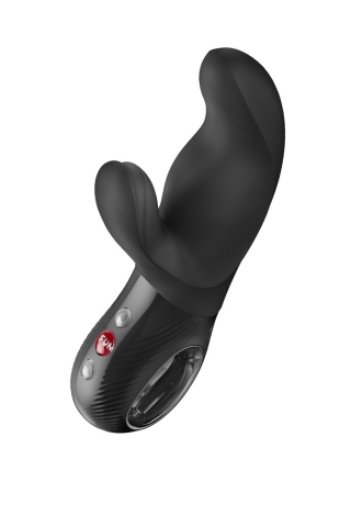 Вибратор с клиторальным стимулятором Fun Factory MiSS BI, черный