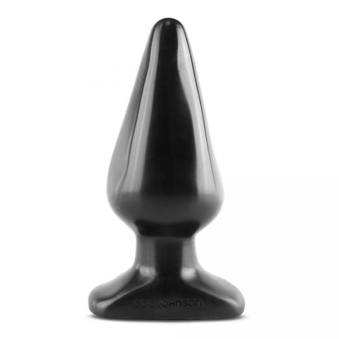 Анальная пробка Classic Butt Plug Smooth - Large, черная (14, Ø 5.7 см)