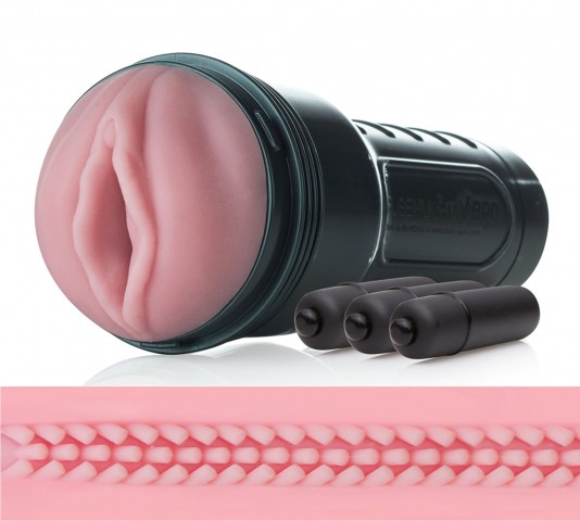 Мастурбатор Fleshlight - Vibro Lady - вагина с вибрацией