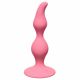 Анальная пробка Curved Anal Plug Pink (12.5, Ø 3 см)