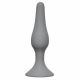 Анальная пробка Slim Anal Plug XL Grey (15.5, Ø 3.6 см)