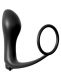 Ass-Gasm Cockring Vibrating Plug Анальная пробка с вибрацией с эрекционным кольцом (8.9, Ø 3.5 см)
