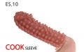 Насадка на фаллос с бугорками, Extreme Sleeve №10, размер S (12.5, Ø 3.7 см)