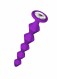 Анальная Цепочка с Кристаллом Emotions Buddy Purple(17.7, Ø 4.1 см)