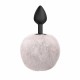 Анальная Пробка с Хвостом Emotions Fluffy White (15, Ø 3 см)