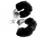 Меховые наручники Fetish Fantasy Series Original Furry Cuffs Black, чёрные