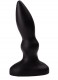 Пробочка с каплевидным кончиком Lovetoy из ПВХ Чёрная (10, Ø 2.5 см)