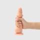 Фаллоимитатор Strap-On-Me Sliding Skin Realistic Dildo, телесный M (18, Ø 3.8 см)