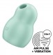Вакуумный стимулятор клитора Satisfyer Pro To Go 1, мятный