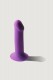 Фаллоимитатр на присоске с двойной плотностью Hitsens 6 Purple (13.5, Ø 3.3 см)