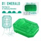 Мастурбатор/насадка на палец Tenga Uni Emerald