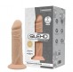 Фаллоимитатор на присоске с мошонкой SileXD Model 4 - 7”, бежевый (17.7, Ø 4.2 см)