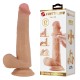 Фаллоимитатор с подвижной кожей Pretty Love Tallen Sliding Skin, бежевый (22, Ø 4 см)