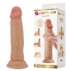 Фаллоимитатор с подвижной кожей Pretty Love Keon Sliding Skin, бежевый (18.4, Ø 4.2 см)
