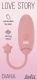 Вибро яйцо с приложением Diana Love Story Pink (7.3, Ø 3 см)