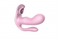 Силиконовый вибратор с тройной стимуляцией Secwell, розовый