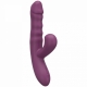 Силиконовый вибратор с эффектом фрикций Secwell, Purple