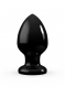 Чёрный анальный плаг MAGNUM 10 (14.5, Ø 7.6 см)