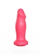Насадка-плаг с коннектором Lovetoy из ПВХ розовая (14, Ø 4 см)