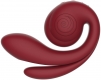 Инновационный SVibe GIZI Pro вибратор, бордовый