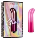 Вибромассажер Glam с изогнутым кончиком, розовый (12, Ø 3.3 см)