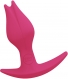 Анальный стимулятор Fun Factory BOOTIE FEM, малиновый (8.5, Ø 2.9 см)