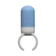 Эрекционное кольцо Tenga SVR One Blue с вибрацией